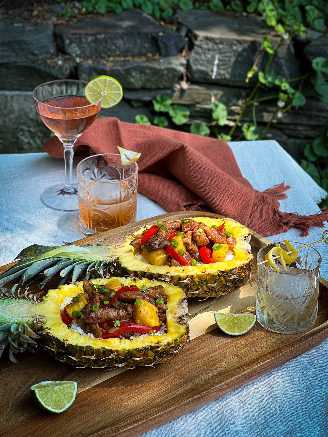 Pineapple Jerk Chicken Bowls Hither Lane