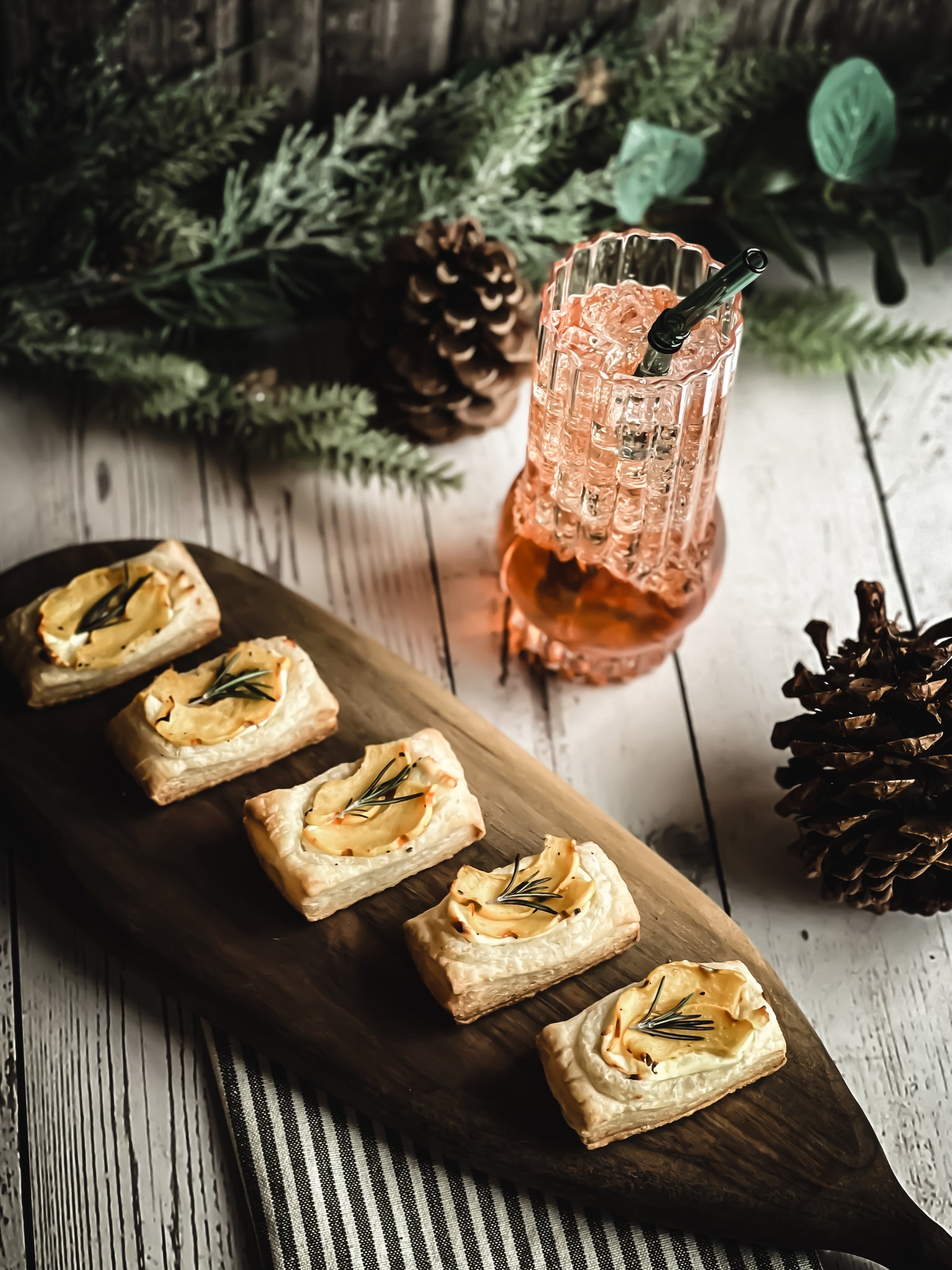 Winter Squash & Goat Cheese Pastry Bites