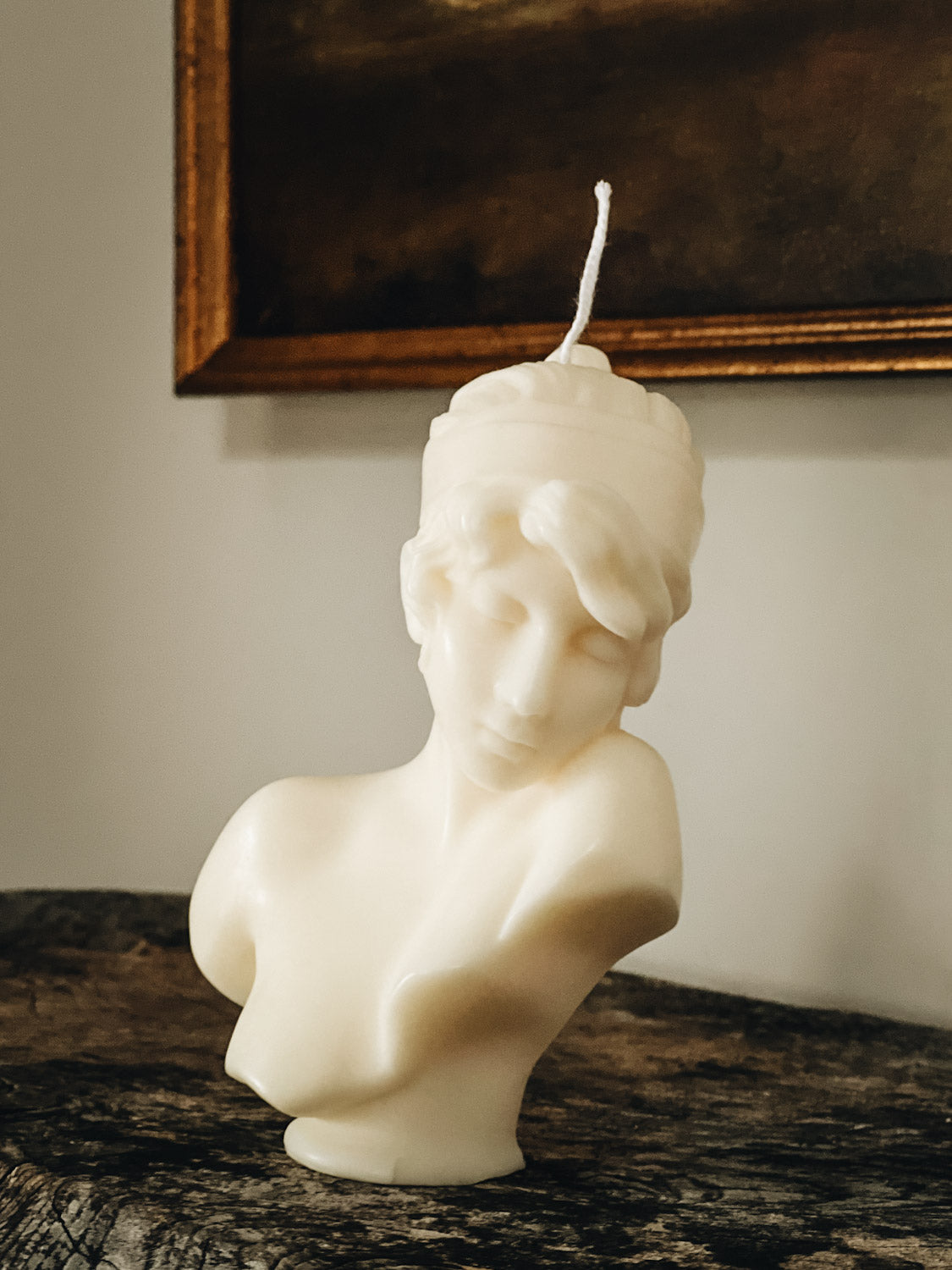 Renaissance Bust Candles