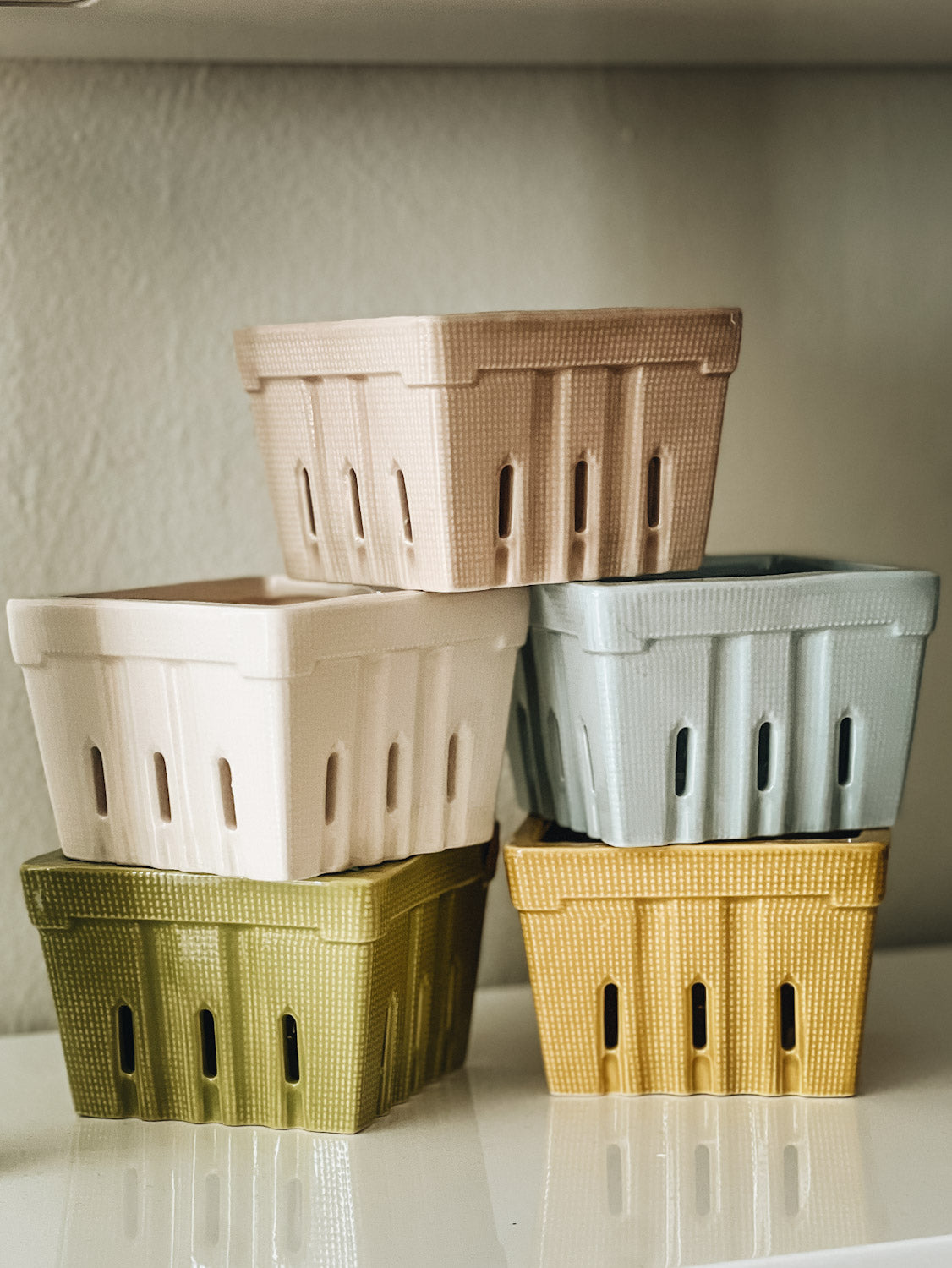 Ceramic Berry Basket