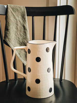 Polka-Dot Pitcher