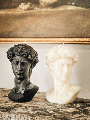 Renaissance Bust Candles