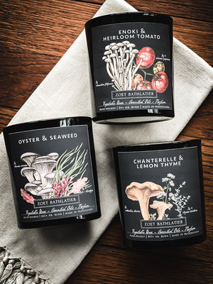 Mushroom Scented Candles