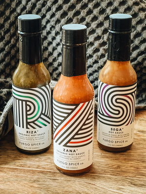 Fuego hot sauces