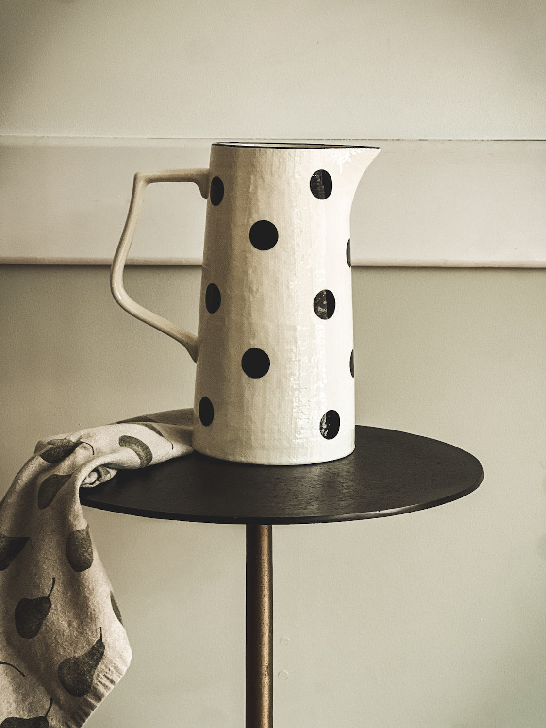 Polka-Dot Pitcher