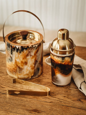 Kalahari Ice Bucket and Tongs