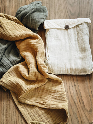 Muslin Tea Towels set of 2
