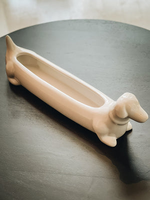 Dachshund Cracker Dish