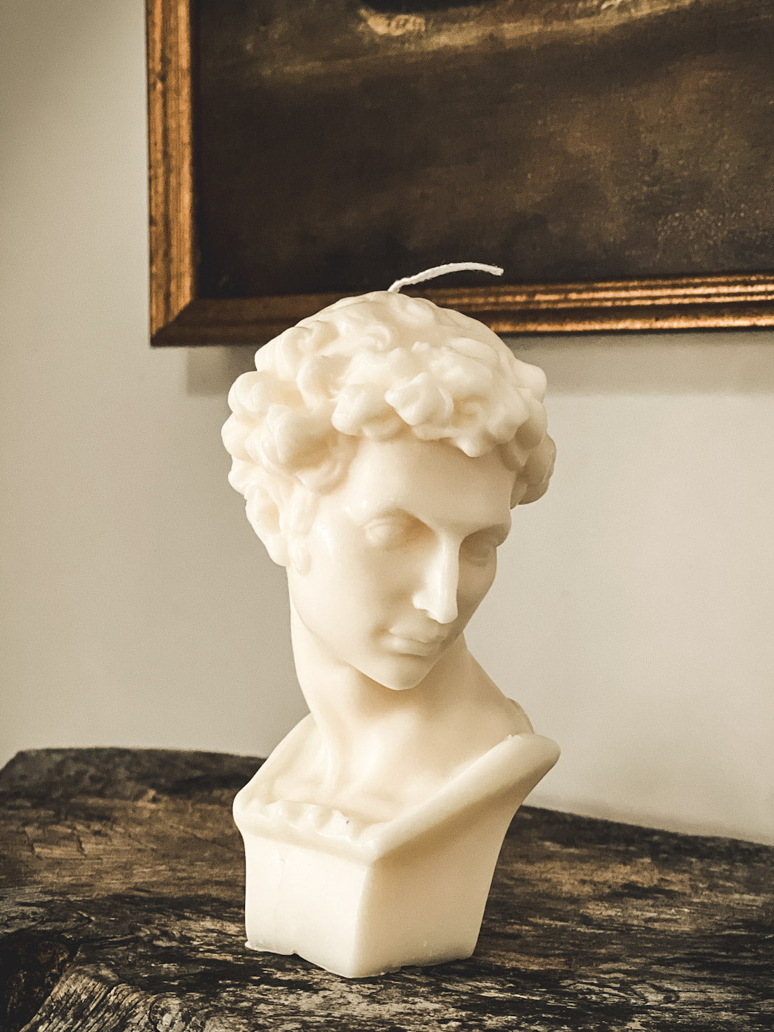 Renaissance Bust Candles