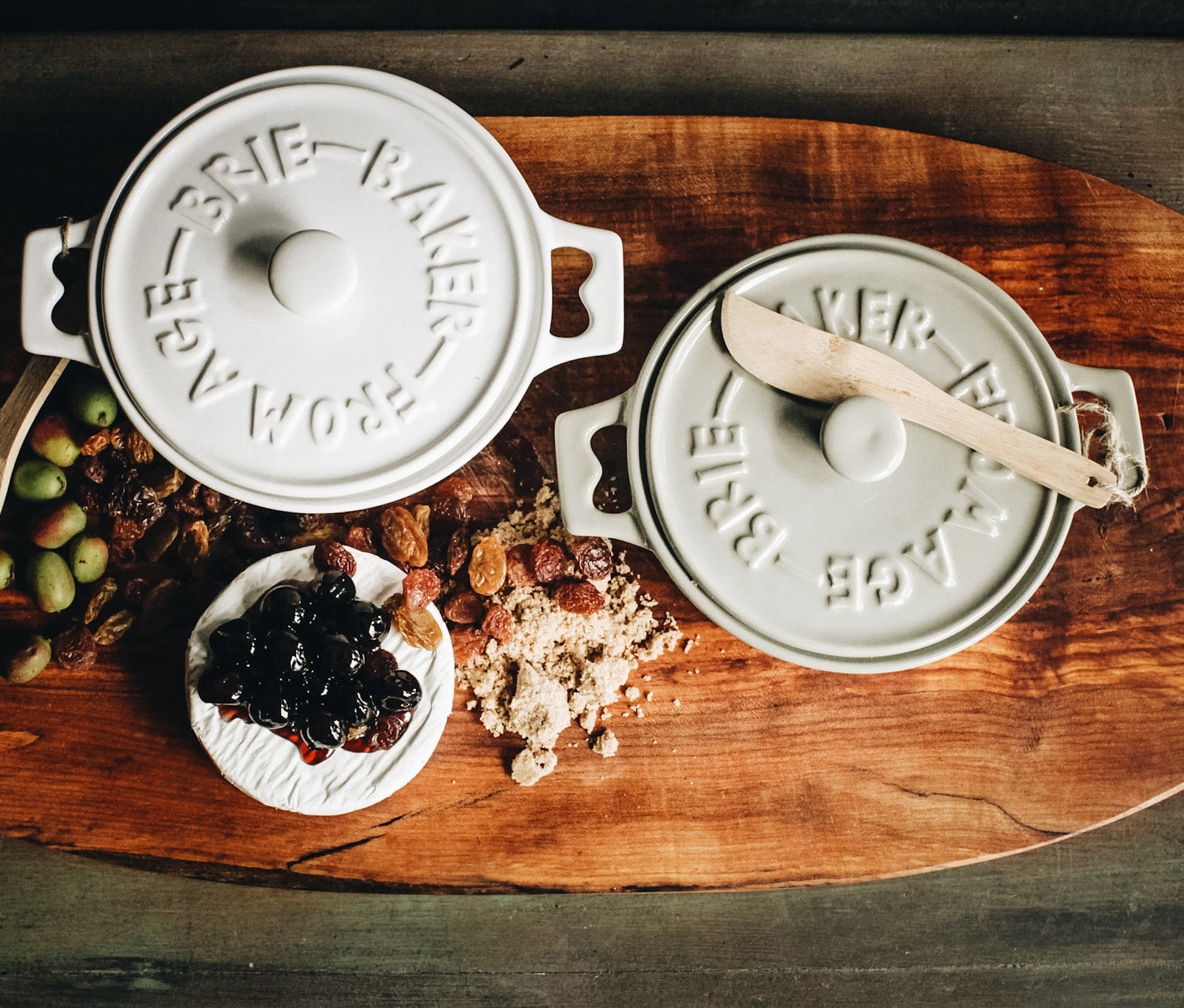 Brie Baking Dish and Spreader Set