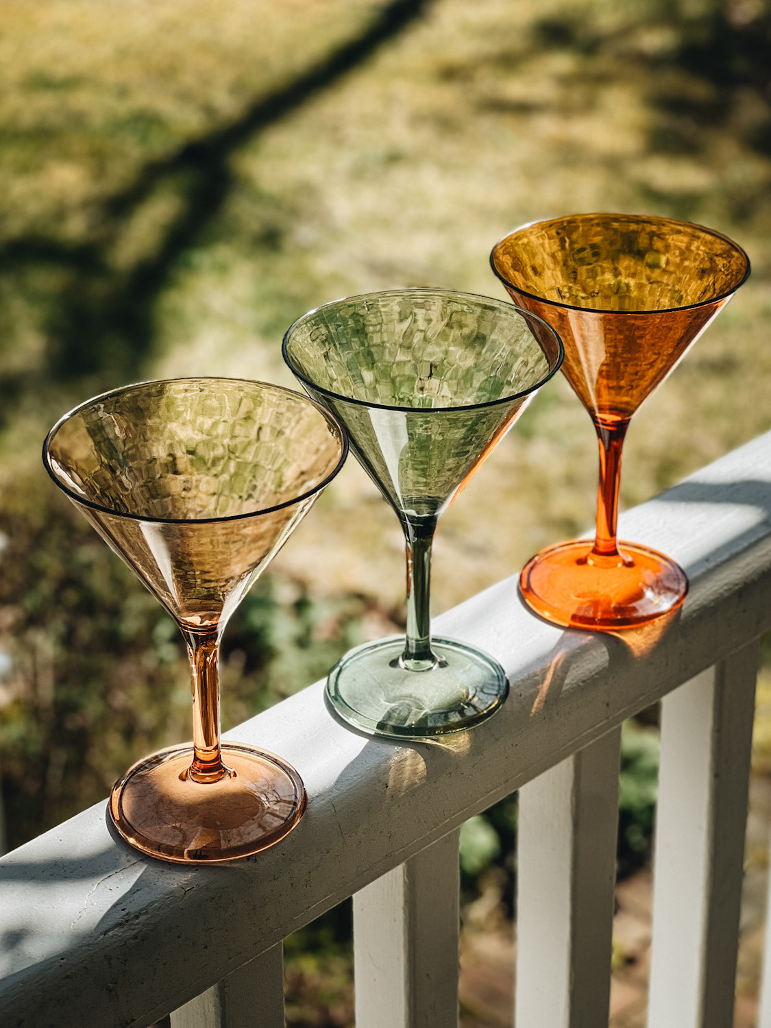 MultiColor Outdoor Martini Set of 6