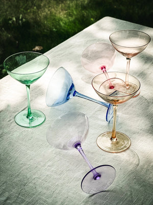 The Rainbow Coupes Set of 6