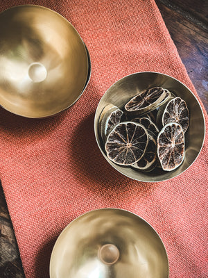 Small Bronze Bowls Set of 4