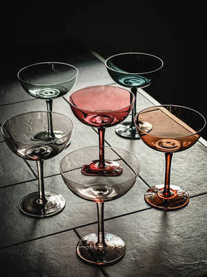 The Rainbow Coupes Set of 6