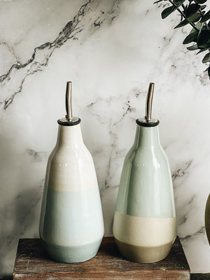 Ceramic Olive Oil/ Vinegar Dispenser