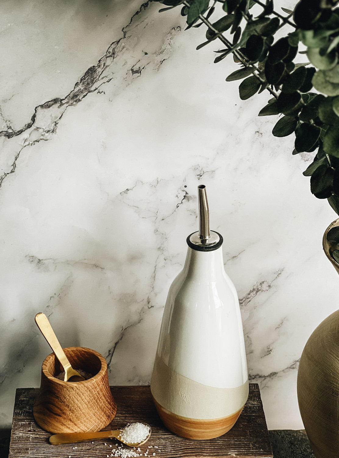 Ceramic Olive Oil/ Vinegar Dispenser