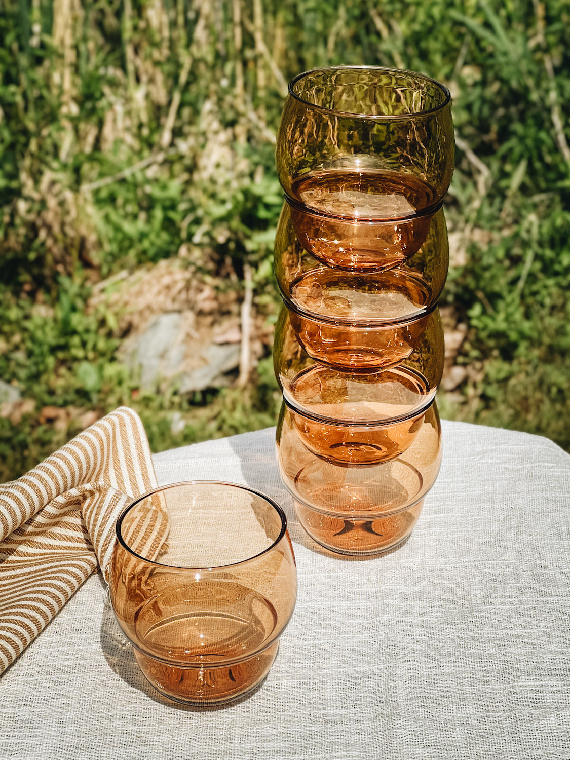 Outdoor Stacking Cocktail Tumbler