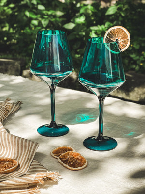 Floating Wine Glasses Set of 2