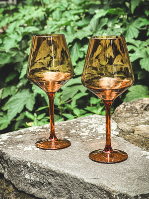 Floating Wine Glasses Set of 2