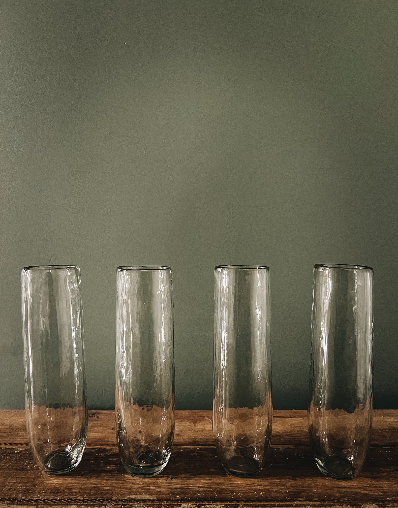 Stemless Sparkling Wine Glasses Set of 2