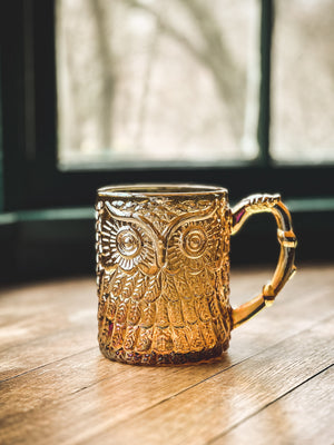 Glass Owl Mug