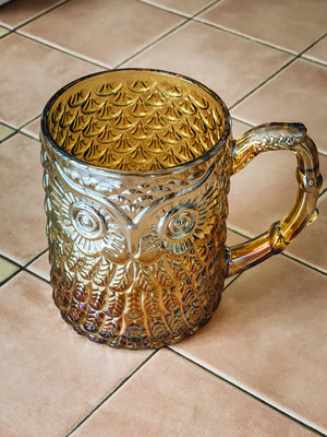 Glass Owl Mug